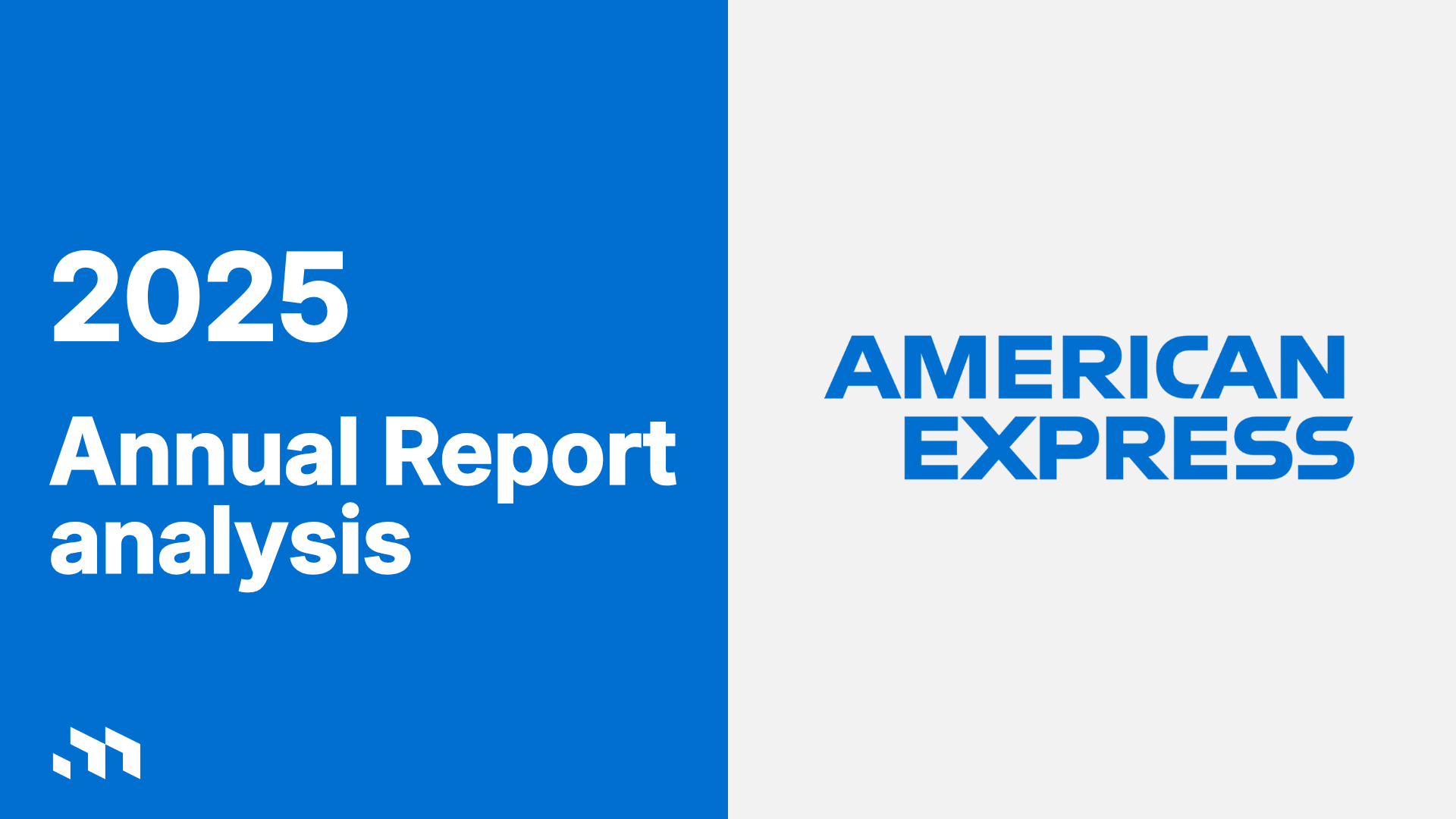 American Express 2025 Annual Report Analysis FI